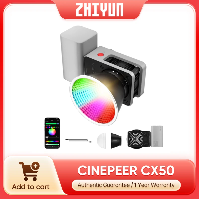 Светодиодный видеосвет Zhiyun  – обзор и цена Photography Lighting Kit Portable
