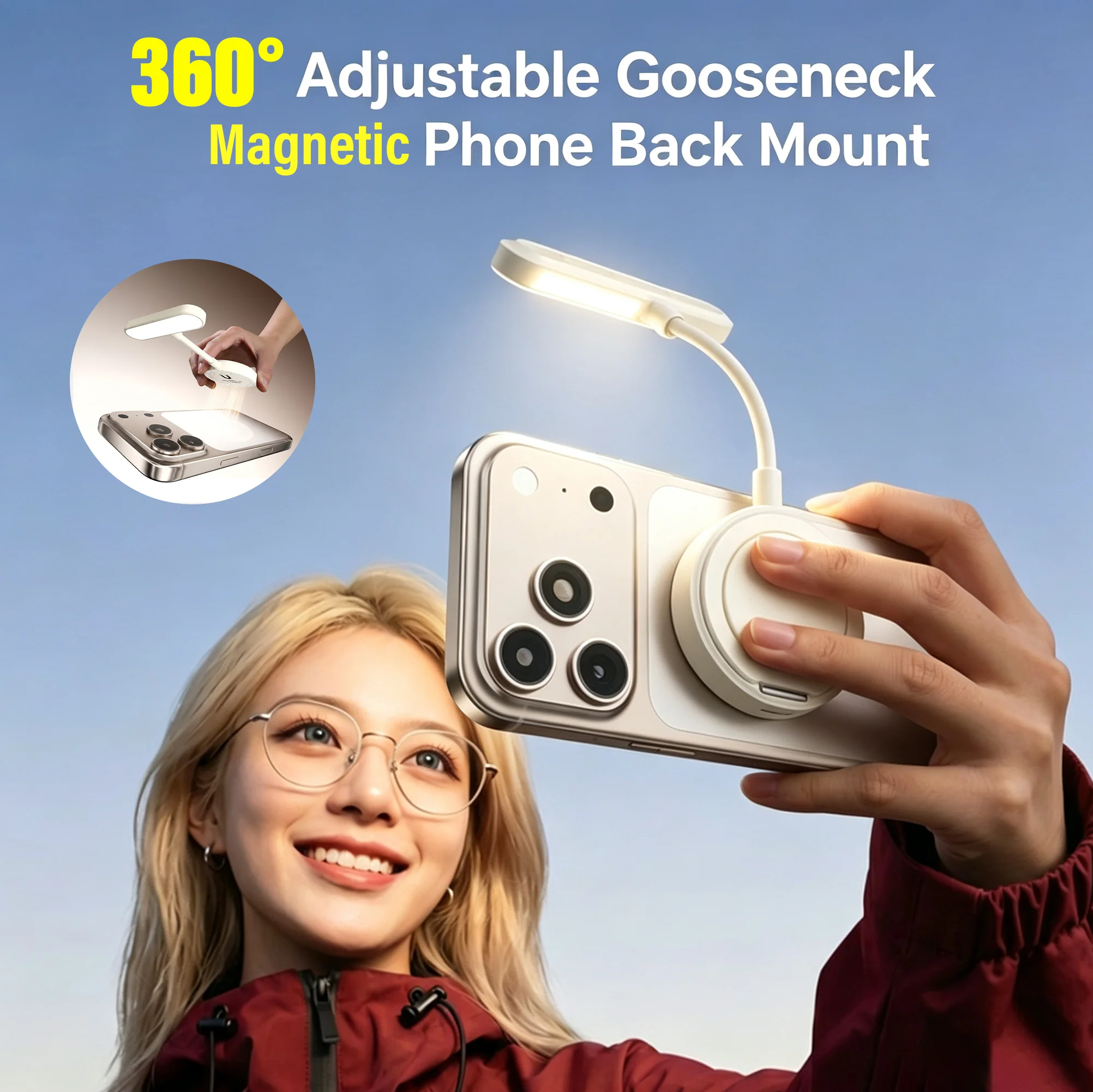 2026 Магнитный портативный све – обзор и цена Photography Mobile Lighting